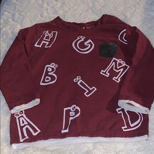 Zara long sleeved shirt